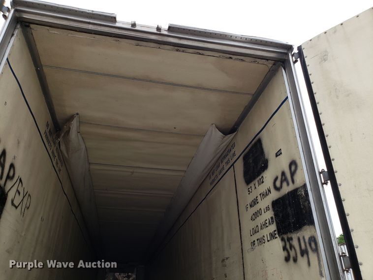 image for item ET9760 1998 Utility VS2R refrigerated dry van trailer