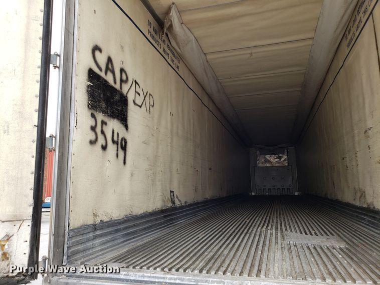 image for item ET9760 1998 Utility VS2R refrigerated dry van trailer