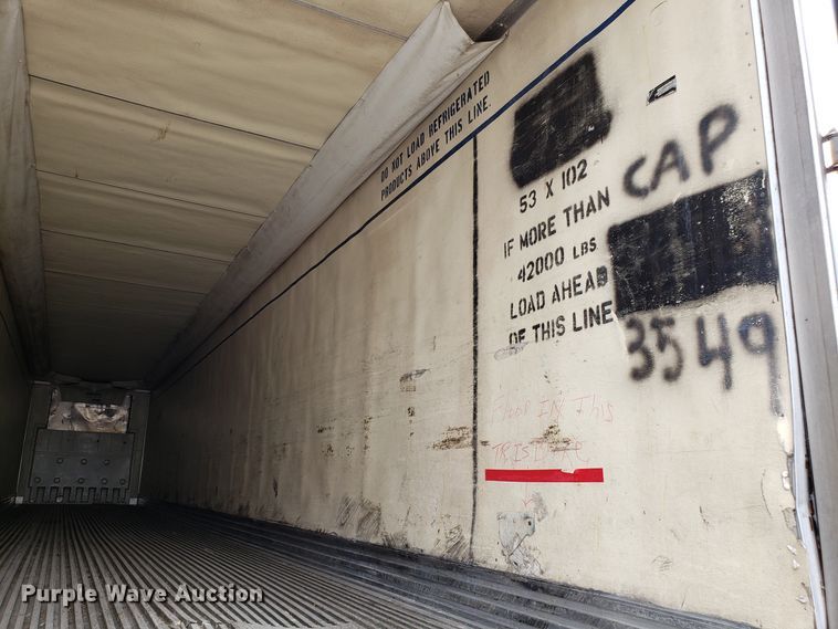 image for item ET9760 1998 Utility VS2R refrigerated dry van trailer