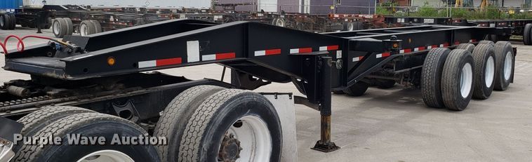 image for item ET9764 2001 Cheetah container chassis trailer