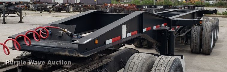 image for item ET9764 2001 Cheetah container chassis trailer