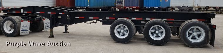 image for item ET9764 2001 Cheetah container chassis trailer