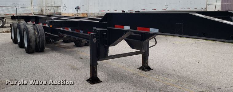 image for item ET9768 1999 Strick container chassis trailer