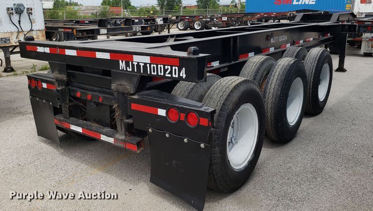 image for item ET9768 1999 Strick container chassis trailer