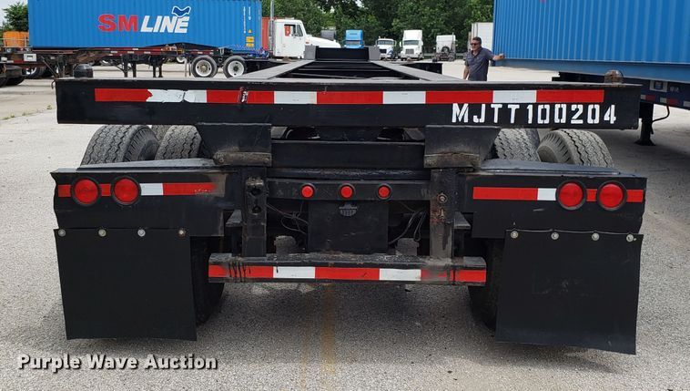 image for item ET9768 1999 Strick container chassis trailer