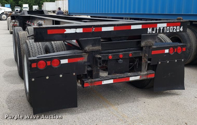 image for item ET9768 1999 Strick container chassis trailer