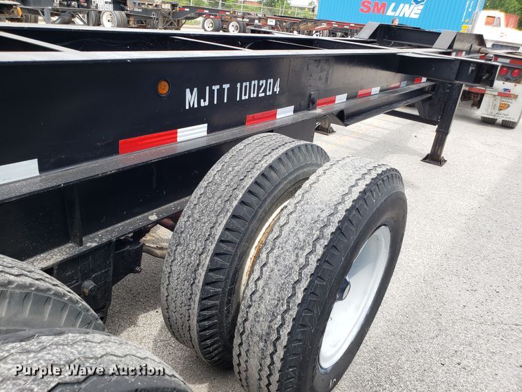 image for item ET9768 1999 Strick container chassis trailer