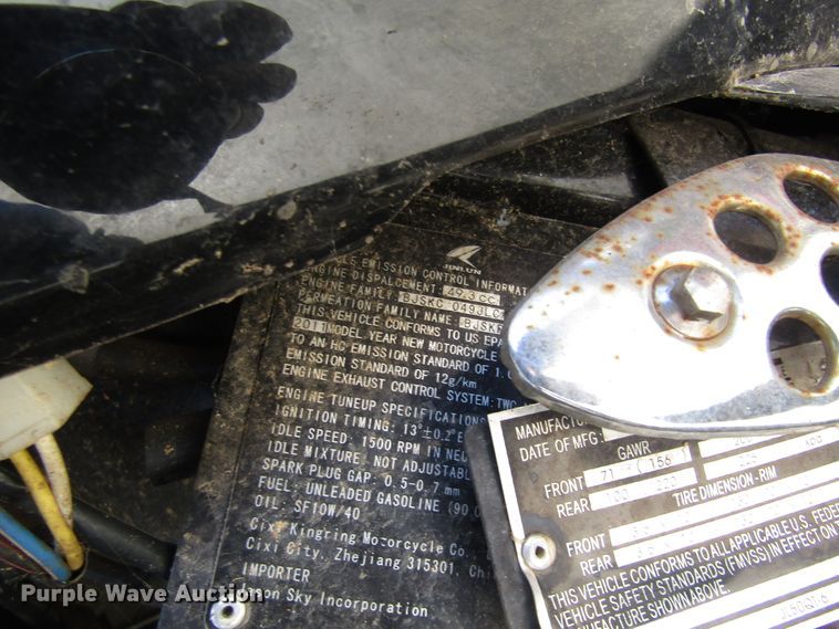 image for item DB4964 2011 Kingring C1XI moped