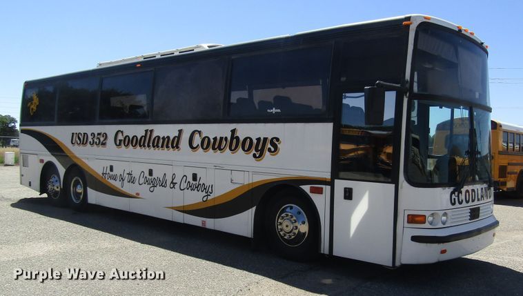 image for item DB4966 1998 Van Hool T940 coach bus