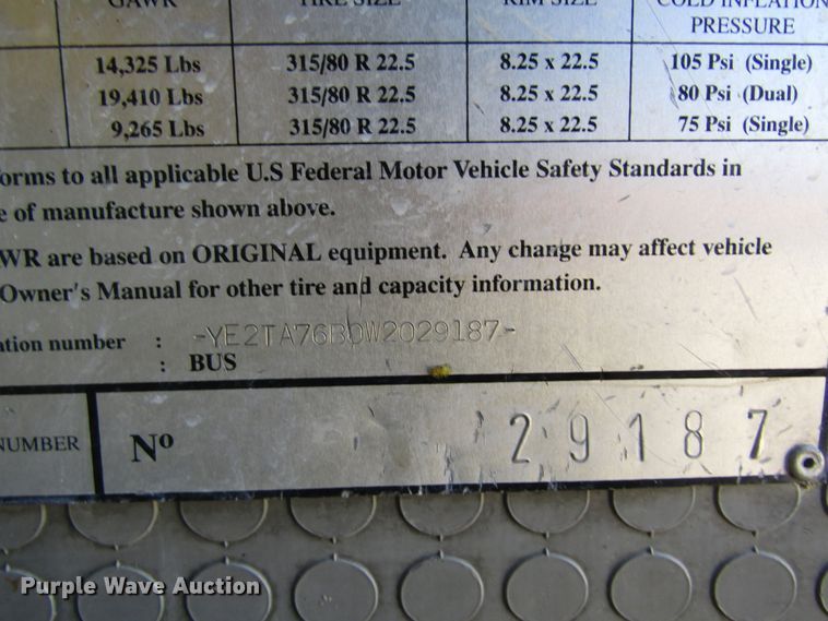 image for item DB4966 1998 Van Hool T940 coach bus