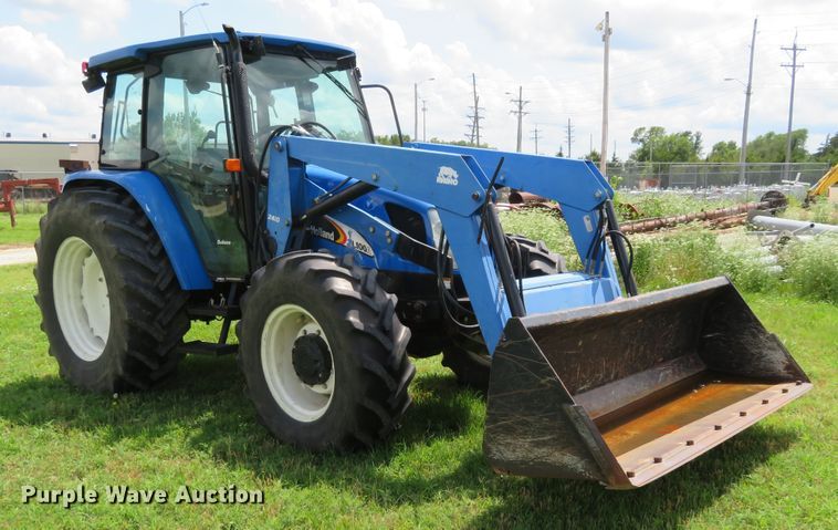 image for item DD7100 2007 New Holland TL100A tractor