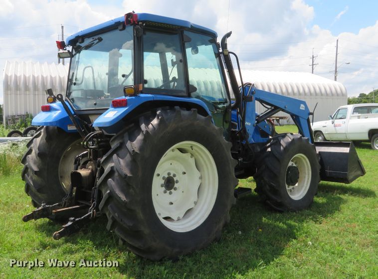 image for item DD7100 2007 New Holland TL100A tractor