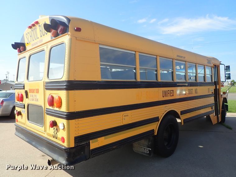 image for item DE5456 1999 Freightliner FS65 Thomas school bus