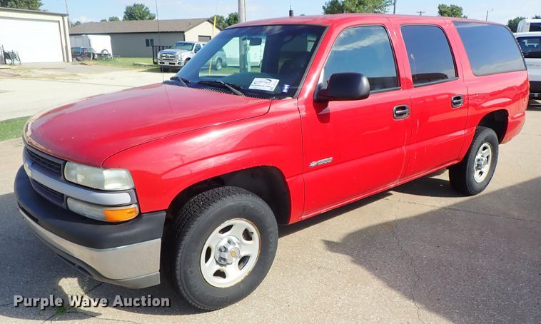image for item DE5457 2000 Chevrolet Suburban C1500 SUV