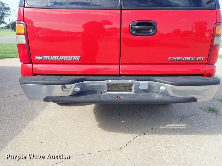 image for item DE5457 2000 Chevrolet Suburban C1500 SUV