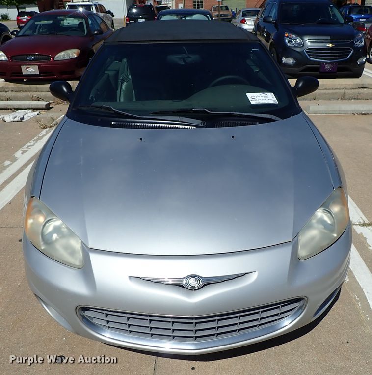 image for item DE5478 2001 Chrysler Sebring convertible