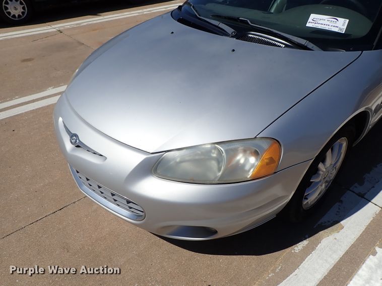 image for item DE5478 2001 Chrysler Sebring convertible