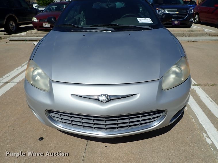 image for item DE5478 2001 Chrysler Sebring convertible