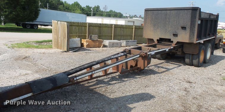 image for item DE7834 2004 Davis PDT12-7 end dump trailer