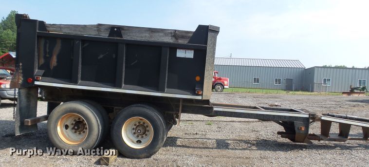 image for item DE7834 2004 Davis PDT12-7 end dump trailer