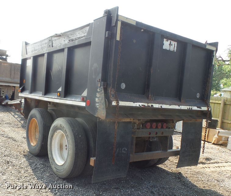 image for item DE7834 2004 Davis PDT12-7 end dump trailer