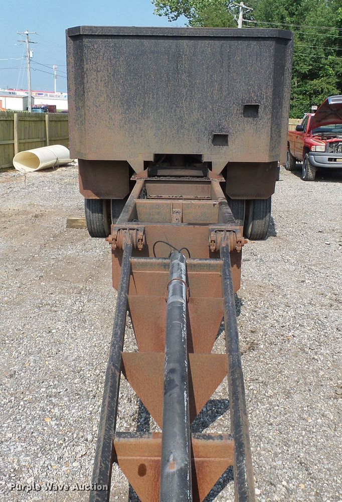 image for item DE7834 2004 Davis PDT12-7 end dump trailer