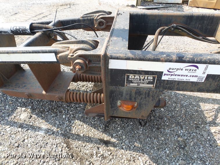image for item DE7834 2004 Davis PDT12-7 end dump trailer