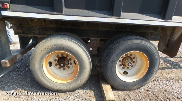 image for item DE7834 2004 Davis PDT12-7 end dump trailer