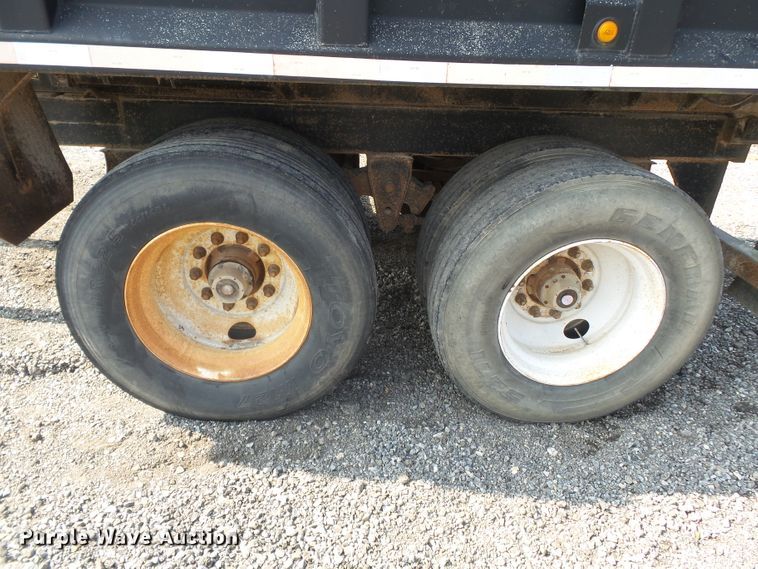 image for item DE7834 2004 Davis PDT12-7 end dump trailer