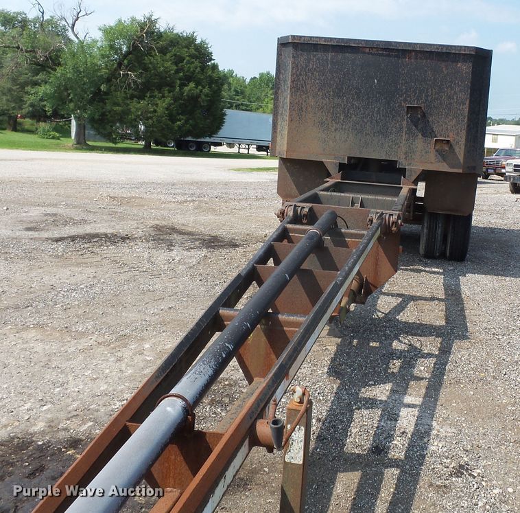 image for item DE7835 2004 Davis PDT12-7 end dump trailer