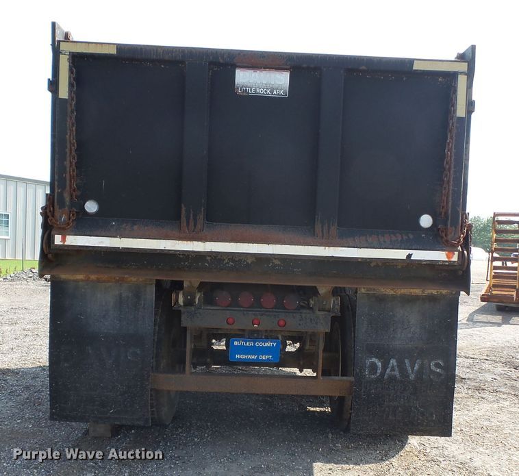 image for item DE7835 2004 Davis PDT12-7 end dump trailer
