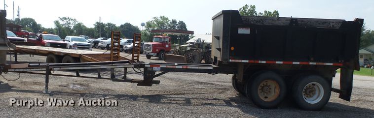 image for item DE7835 2004 Davis PDT12-7 end dump trailer