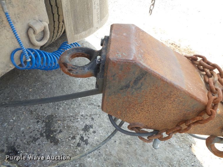 image for item DE7835 2004 Davis PDT12-7 end dump trailer