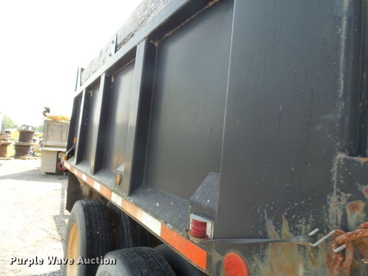 image for item DE7835 2004 Davis PDT12-7 end dump trailer