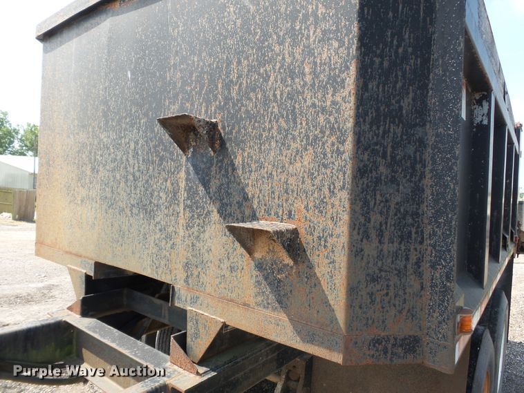 image for item DE7835 2004 Davis PDT12-7 end dump trailer