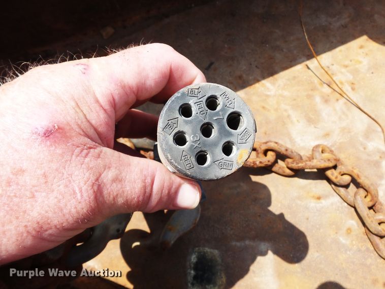 image for item DE7836 1990 CZ Engineering CZ720KT equipment trailer