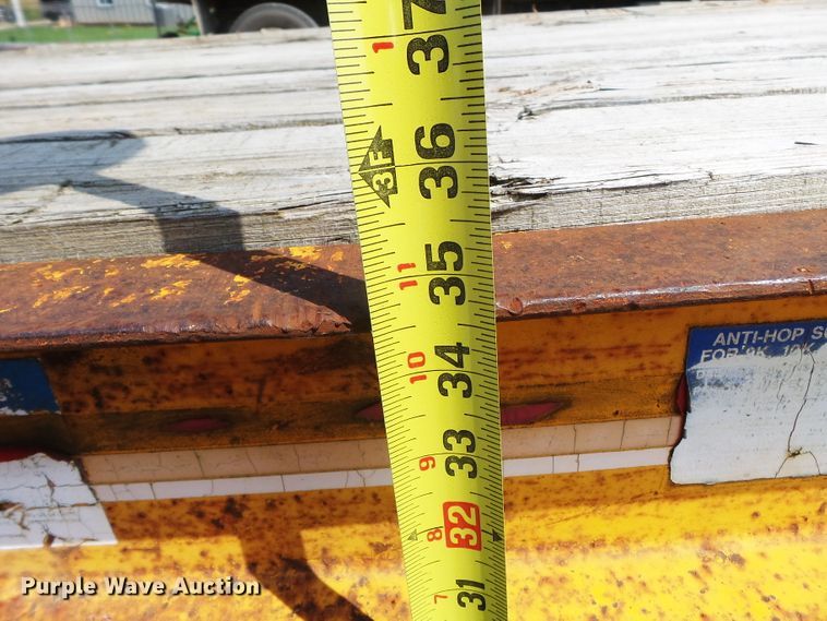 image for item DE7836 1990 CZ Engineering CZ720KT equipment trailer