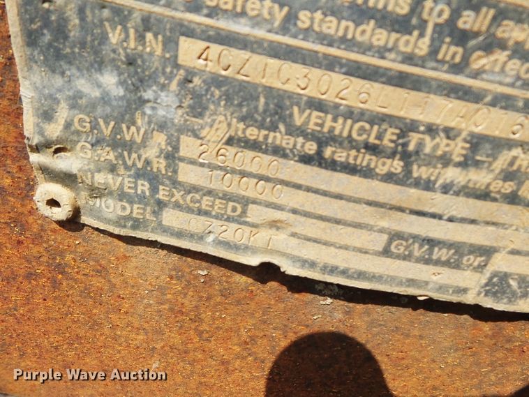 image for item DE7836 1990 CZ Engineering CZ720KT equipment trailer