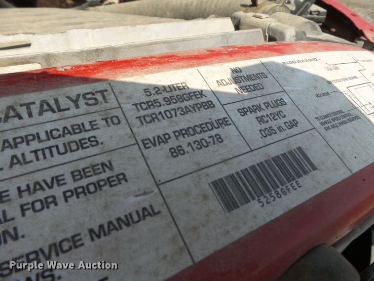 image for item DE7839 1996 Dodge Ram 1500 pickup truck