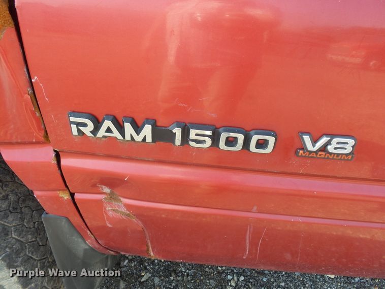 image for item DE7840 1998 Dodge Ram 1500 pickup truck