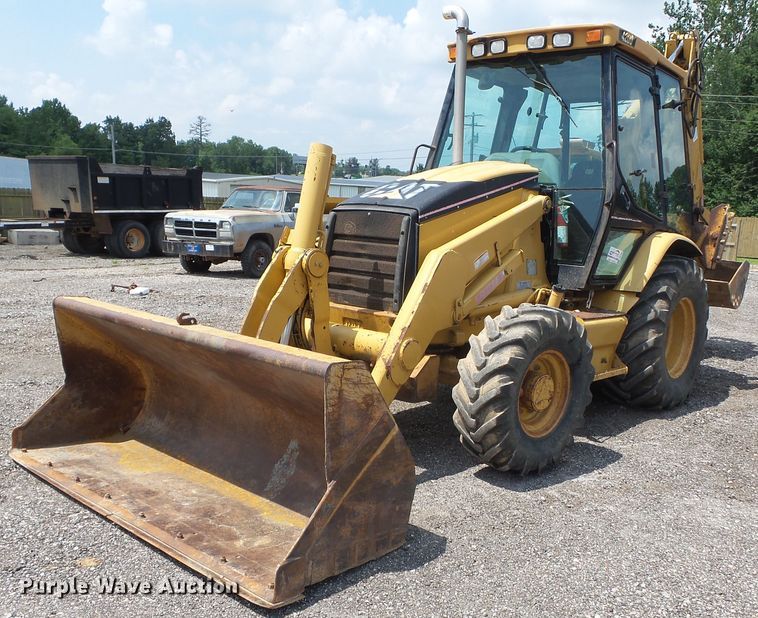 image for item DE7842 2003 Caterpillar 420D backhoe