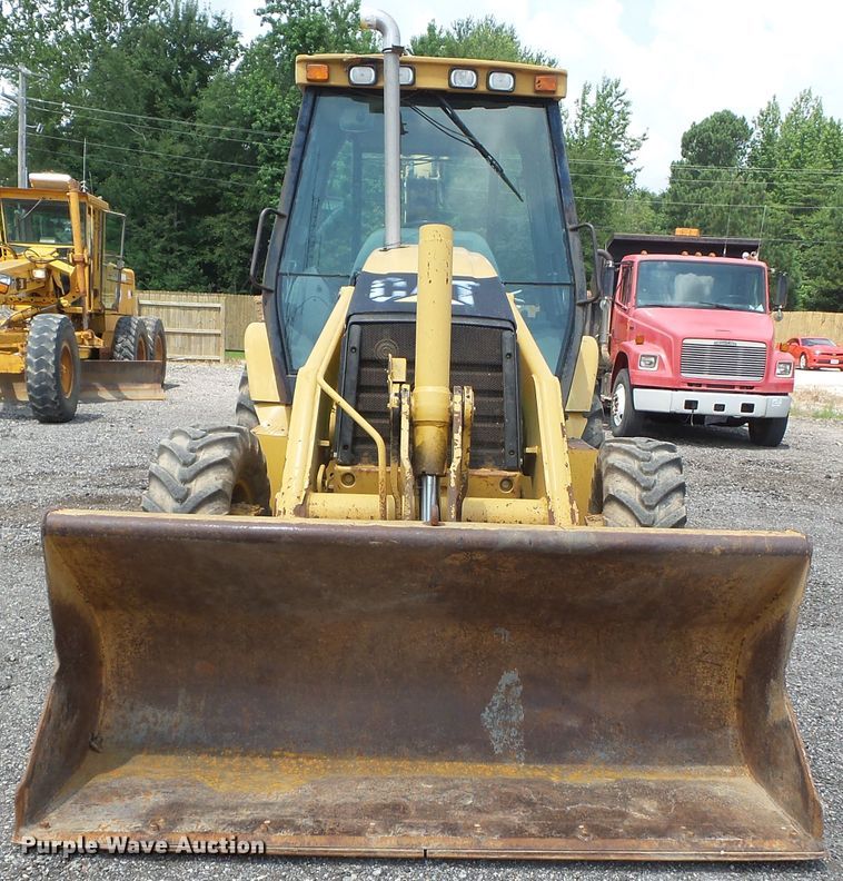 image for item DE7842 2003 Caterpillar 420D backhoe