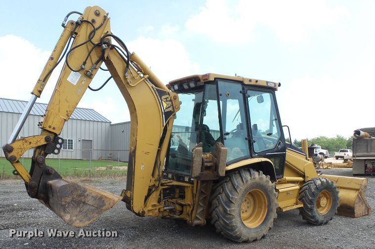 image for item DE7842 2003 Caterpillar 420D backhoe
