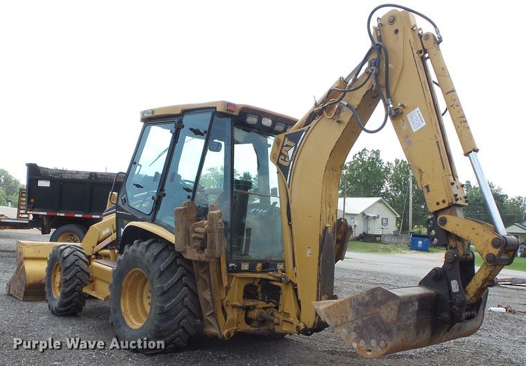 image for item DE7842 2003 Caterpillar 420D backhoe