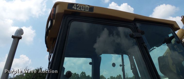 image for item DE7842 2003 Caterpillar 420D backhoe