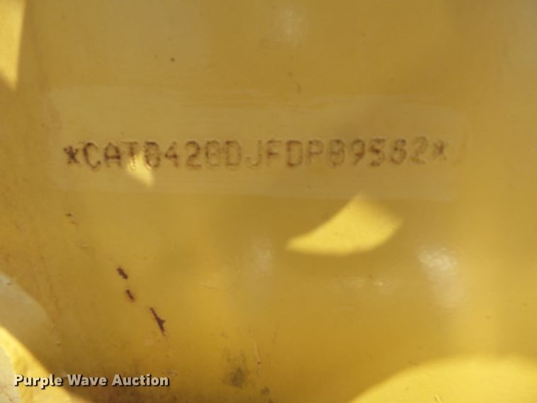 image for item DE7842 2003 Caterpillar 420D backhoe