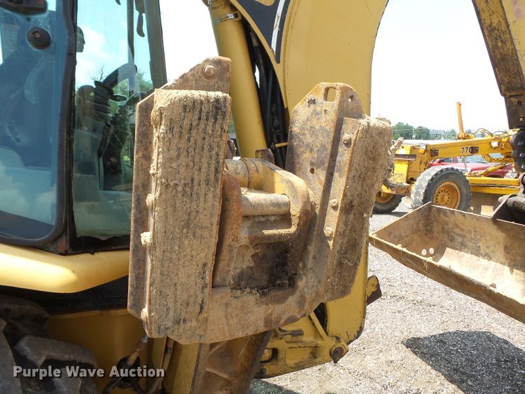 image for item DE7842 2003 Caterpillar 420D backhoe
