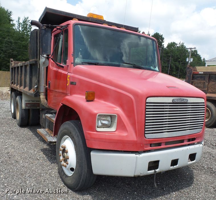 image for item DE7843 1996 Freightliner FL106 dump truck