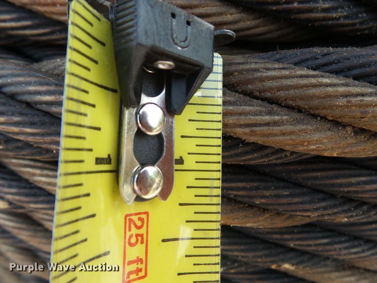 image for item DE7848 (4) partial rolls steel cable