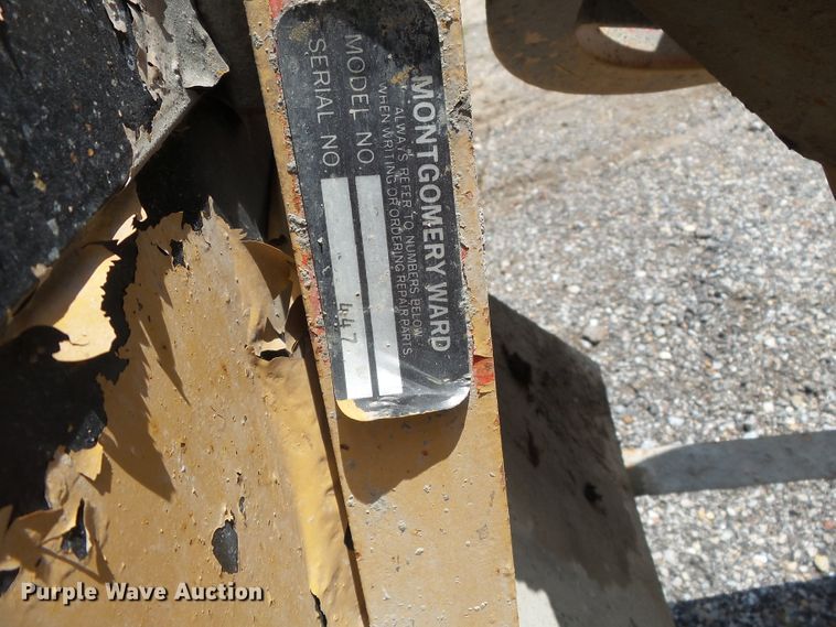 image for item DE7849 Montgomery Ward concrete mixer